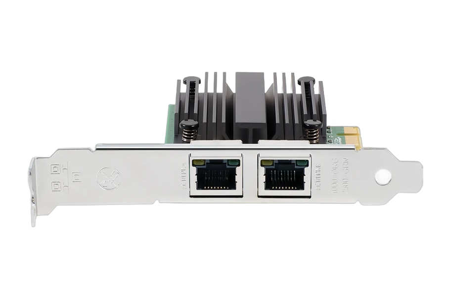 FANMI I226-T2 rear bracket with two RJ45 2.5GbE ports